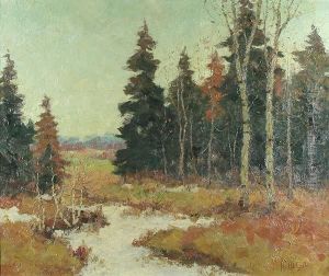 Woods Near Mahogog by Paul Barnard Earle
