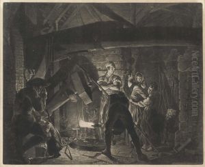 An Iron Forge by Richard Earlom