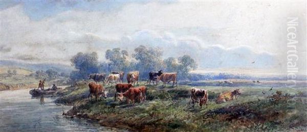 River Scene, Bramber, Sussex - view 1