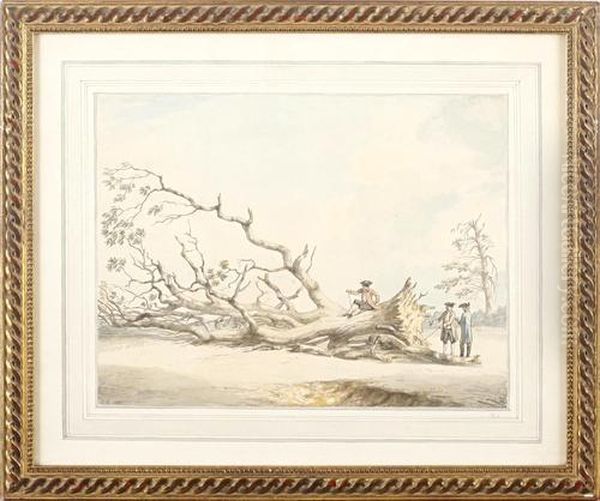 The Fallen Tree; And Two Similar Works - view 1
