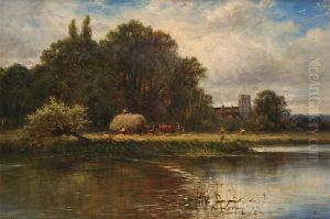 Haymaking Near Arundel