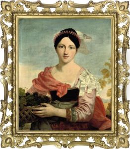 Portrait Of Mrs Charles H. Bellenden Ker by Charles Lock Eastlake