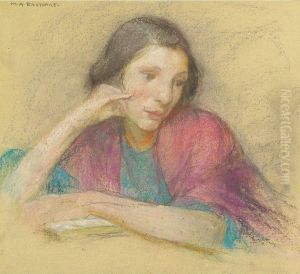 Purple Shawl by Mary Alexandra Bell Eastlake