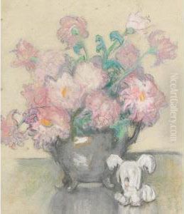 Still Life In Pink by Mary Alexandra Bell Eastlake
