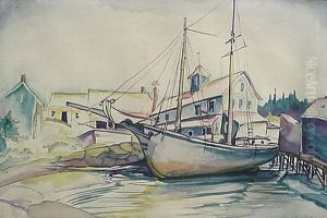 ''booth Bay Harbor by William Joseph Eastman