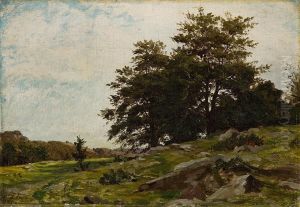 Sommerliche Rhonlandschaft.