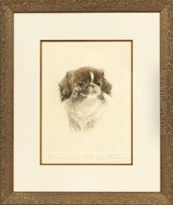 "wistful Pekingese Puppy" by Nadel Gleye Eberhardt