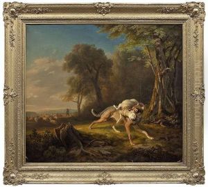 A Wolf Has Mauled A Sheep by Robert Eberle