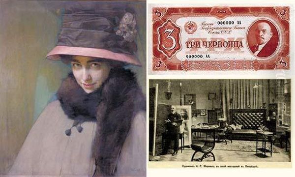 Portrait Of Ballerina Tamara Karsavina - view 1