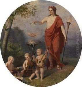 Allegory Of Truth And Tolerance by Anton Ebert