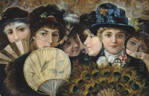 The Gossips by Anton Ebert
