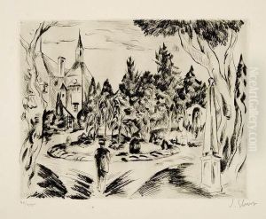 Hellbrunn by Josef Eberz