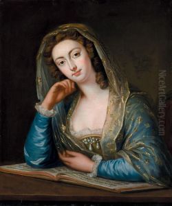 Portait Of Margaret by Eccardt, John Giles