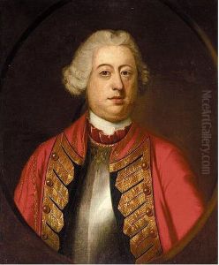 Portrait Of An Officer by Eccardt, John Giles