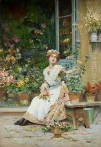 La Jolie Fleuriste by Jose Echena