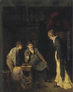 The New Shoes by Adolf Echtler