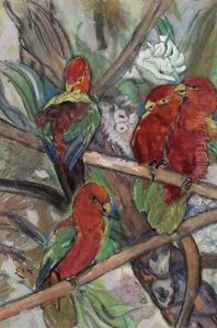Papageien by Ernst Eck
