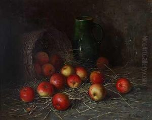 Apfelkorb Und Krug