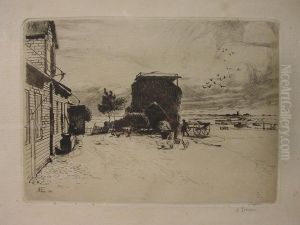 Sommertag In Der Marsch by Alexander Eckener