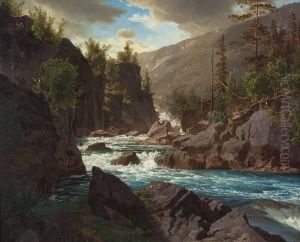 Storslatt Norsk Natur by Johan Frederick Eckersberg