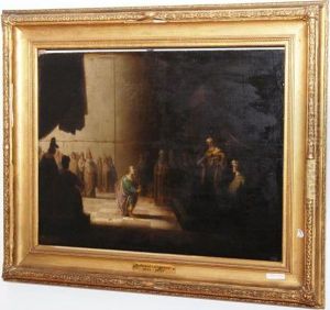 Darbringung Im Tempel. by Gebrand V. Eckhout