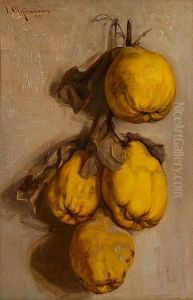 Still Life With Quinces