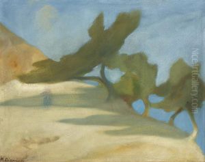 Trees In A Landscape by Michalis Economou