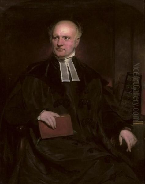 Portrait Of A Cleric, Seated Three-quarter-length - view 1