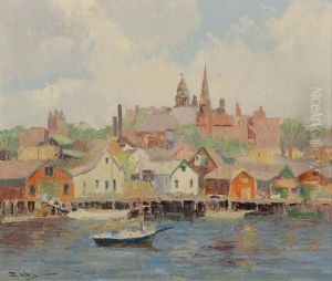 Gloucester Harbor by Henry Stephens Eddy