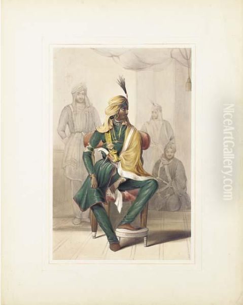 Portraits Of The Princes & Peoples Of India. London: J.dickinson & Son - view 1