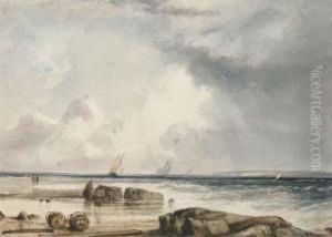 A Blustery Day Offshore by John William Edge