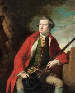 Portrait Of John Harvey Thursby Of Abbington Abbey
