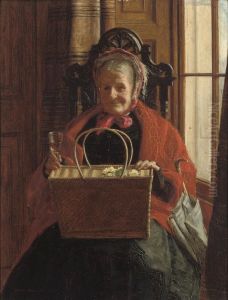 The Morning Call by Hayllar Edith