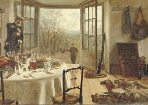 The Sportsman's Luncheon by Hayllar Edith