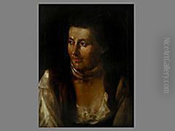 Portrait Einer Frau Mit Halstuch - view 1