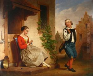 A Sly Expression by Francis W. Edmonds