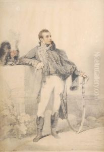 Lieutenant John Blachford by Henry Edridge