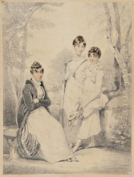 Mrs Blencowe And Daughters - view 1
