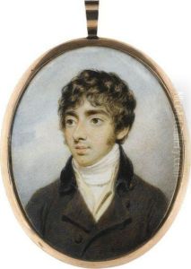 Portrait Of Thomas Girtin (1775-1802) by Henry Edridge