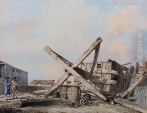 Scenes After A Hurricane by Edward Edwards