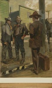 Western Stand-off by Harry C. Edwards
