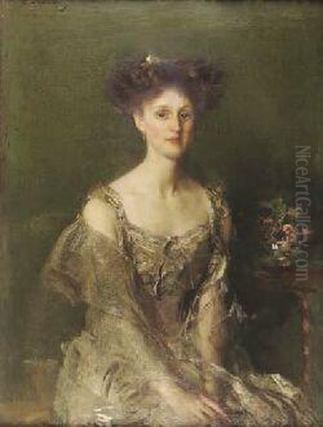 Portrait Of Miss Emmy Mylne - view 1