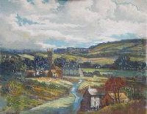 Two Cornish Landscapes by John Edwards