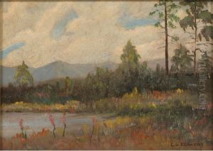 California Summer Landscape by Lionel Louis Edwards