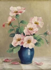Still Life With Pink Anenome Still Life With Pink Anenome