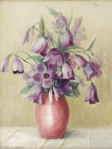 Still Life - Purple Campanula Still Life - Purple Campanula
