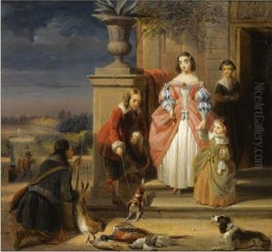 After The Hunt by Jacobus Josephus Eeckhout