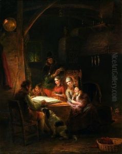 La Lecture by Jacobus Josephus Eeckhout