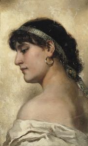 A Mediterranean Beauty by Hermann Effenberger