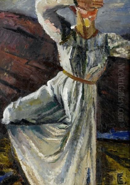 Three Works, Including A Portrait Of A Dancer - view 1